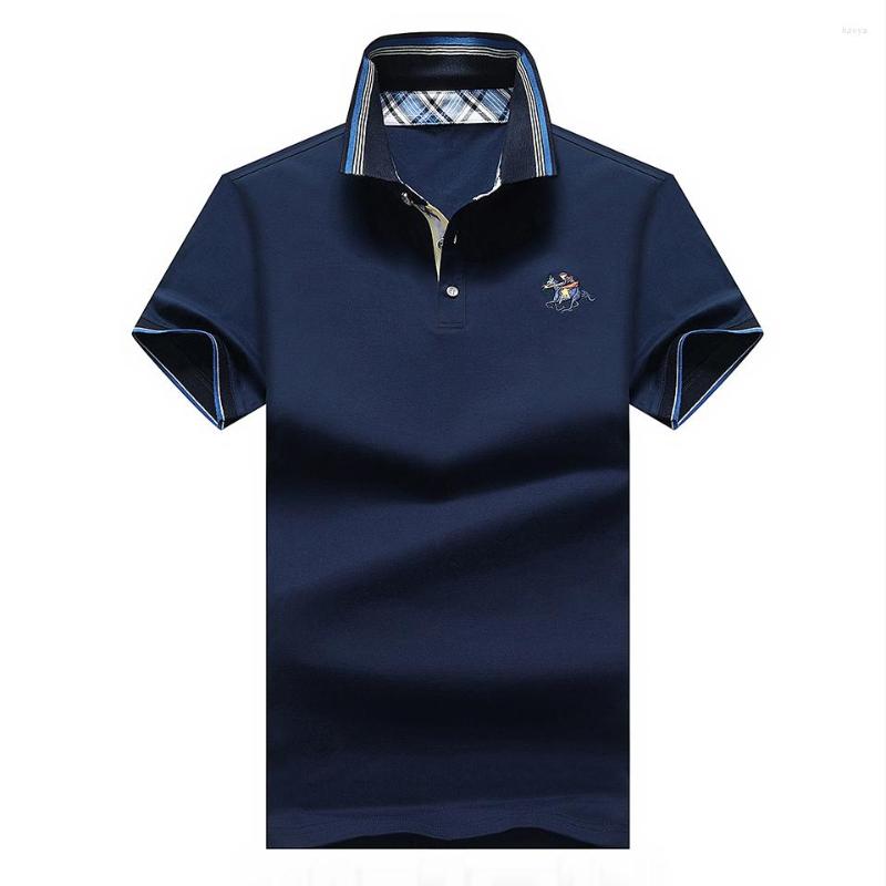 Men' Polos Men 2022 Summer Classic Casual Cotton Short Sleeve Polo Shirts Brand Slim Fit Elastic Embroidery Solid Top&Tee, Blue
Men' Polos Men 2022 Summer Classic Casual Cotton Short Sleeve Polo Shirts Brand Slim Fit Elastic Embroidery Solid Top&Tee, Blue