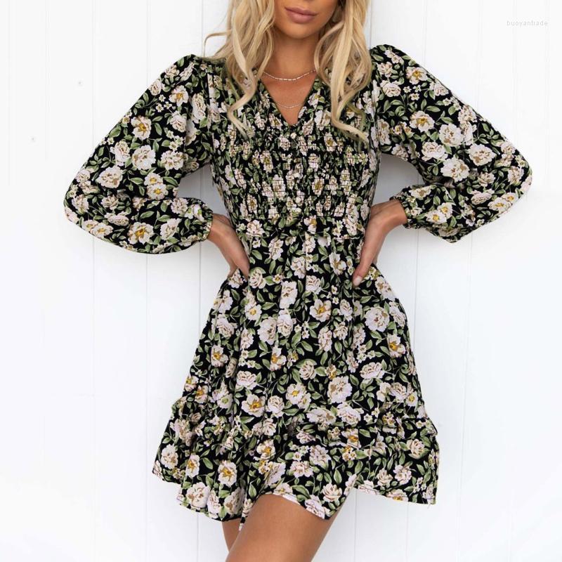 Casual Dresses Women' Spring Elegant French Dress Vintage Puff Sleeve Flower Print Party 2022 A-line Female Beach SundressCasual, Black
Casual Dresses Women' Spring Elegant French Dress Vintage Puff Sleeve Flower Print Party 2022 A-line Female Beach SundressCasual, Black