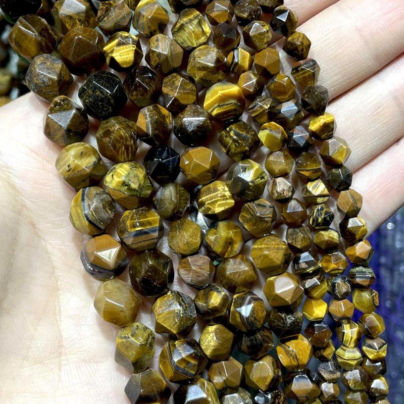 Beads 6 8 10mm Natural Stone Faceted Tiger Eye Loose Spacer For Jewelry Making DIY Bracelet Necklace Accessories Material
Beads 6 8 10mm Natural Stone Faceted Tiger Eye Loose Spacer For Jewelry Making DIY Bracelet Necklace Accessories Material