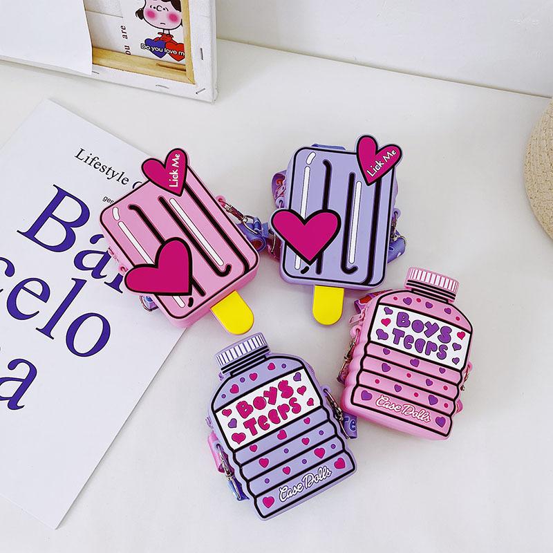 Evening Bags Cute Mini Ice Cream Bottle Shoulder For Women 2022 Small Pvc Jelly Crossbody Bag Girls Lovely Cartoon Printing Coins Purse, Pink b
Evening Bags Cute Mini Ice Cream Bottle Shoulder For Women 2022 Small Pvc Jelly Crossbody Bag Girls Lovely Cartoon Printing Coins Purse, Pink b