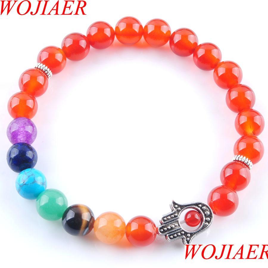 Beaded Strands 8Mm Natural Red Agate Stone Round Beads Palm Strands Bracelets 7 Chakra Healing Mala Meditation Women Jewelry Bdehome Dhcdl
Beaded Strands 8Mm Natural Red Agate Stone Round Beads Palm Strands Bracelets 7 Chakra Healing Mala Meditation Women Jewelry Bdehome Dhcdl
