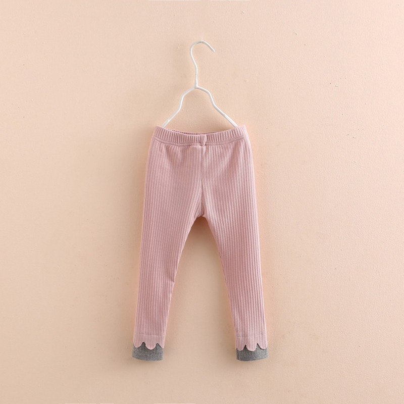 Leggings Tights Autumn Spring Korean 90 140cm 2 3 4 5 6 7 8 10 Years Kids Cotton Mix Color Baby Princess Patchwork For Girls 221006