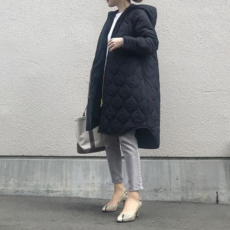 Women's Down Solid Black Casual Cotton Padded Jackets Women Winter Zipper Pockets Hooded Long Parkas Korean Japanese Style Coats
Women's Down Solid Black Casual Cotton Padded Jackets Women Winter Zipper Pockets Hooded Long Parkas Korean Japanese Style Coats
