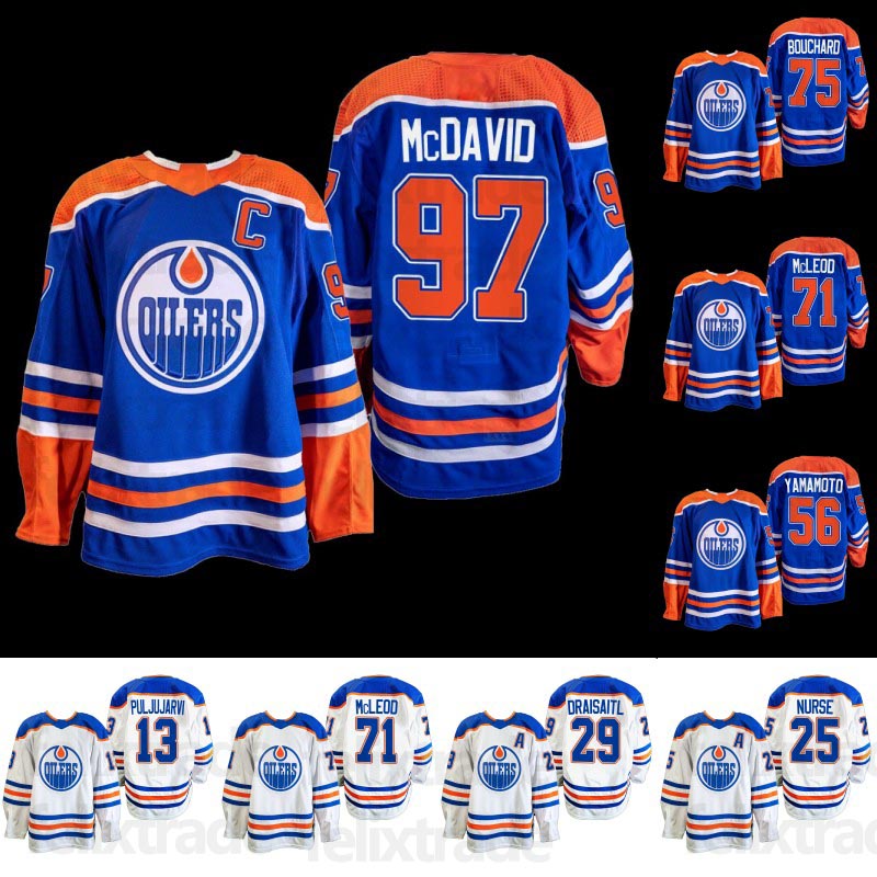 97# Connor McDavid Jersey Oilers 2022-23 Home Royal Jerseys Jesse Puljujarvi Reid Schaefer Darnell Nurse Leon Draisaitl Kailer Yamamoto Ryan McLeod, Mens s-xxxl blue
97# Connor McDavid Jersey Oilers 2022-23 Home Royal Jerseys Jesse Puljujarvi Reid Schaefer Darnell Nurse Leon Draisaitl Kailer Yamamoto Ryan McLeod, Mens s-xxxl blue