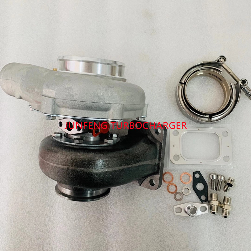 856801-5026S 740902-0008 GTX3076R Turbocharger Assembly Kits Standard .60 A/R 560HP Billet Wheel 0.82 A/R T3 / V-band