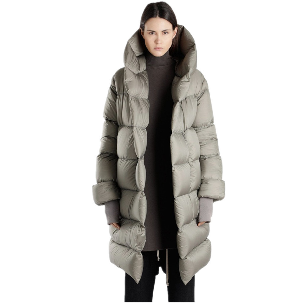 Women's Down Parkas Fashion Fluffy Goose Down Warm Oversized Down Parkas Coat Female Winter Coats Bread Style Hooded Longer Warm Jackets wq2592 220930, Grass green
Women's Down Parkas Fashion Fluffy Goose Down Warm Oversized Down Parkas Coat Female Winter Coats Bread Style Hooded Longer Warm Jackets wq2592 220930, Grass green