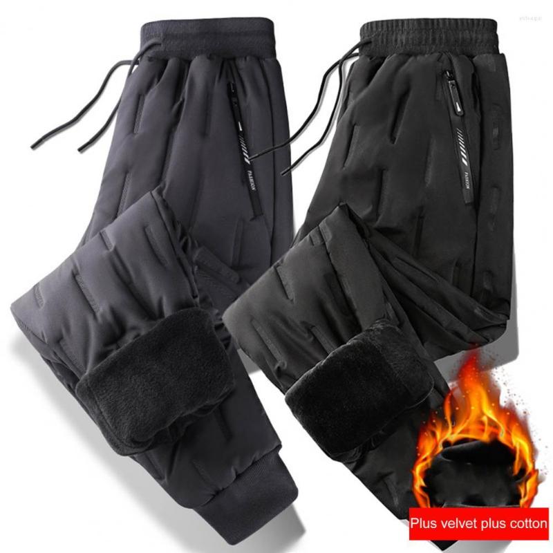 Men's Pants Winter Zip Pocket Thicken Fleece Sweatpants Men Solid Color Joggers Down Cotton Warm Casual Trousers Pantalones Hombre, Black
Men's Pants Winter Zip Pocket Thicken Fleece Sweatpants Men Solid Color Joggers Down Cotton Warm Casual Trousers Pantalones Hombre, Black
