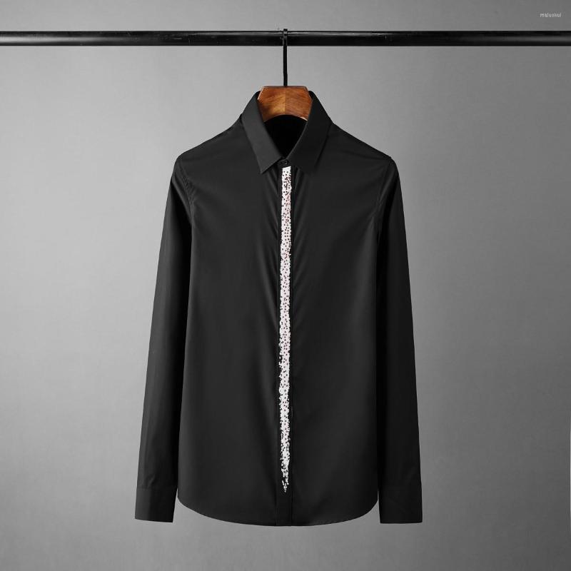 Men's Casual Shirts Minglu Black White Mens Luxury Long Sleeve Red Diamond Dress Slim Fit Male Plus Size 4xl, Beige
Men's Casual Shirts Minglu Black White Mens Luxury Long Sleeve Red Diamond Dress Slim Fit Male Plus Size 4xl, Beige