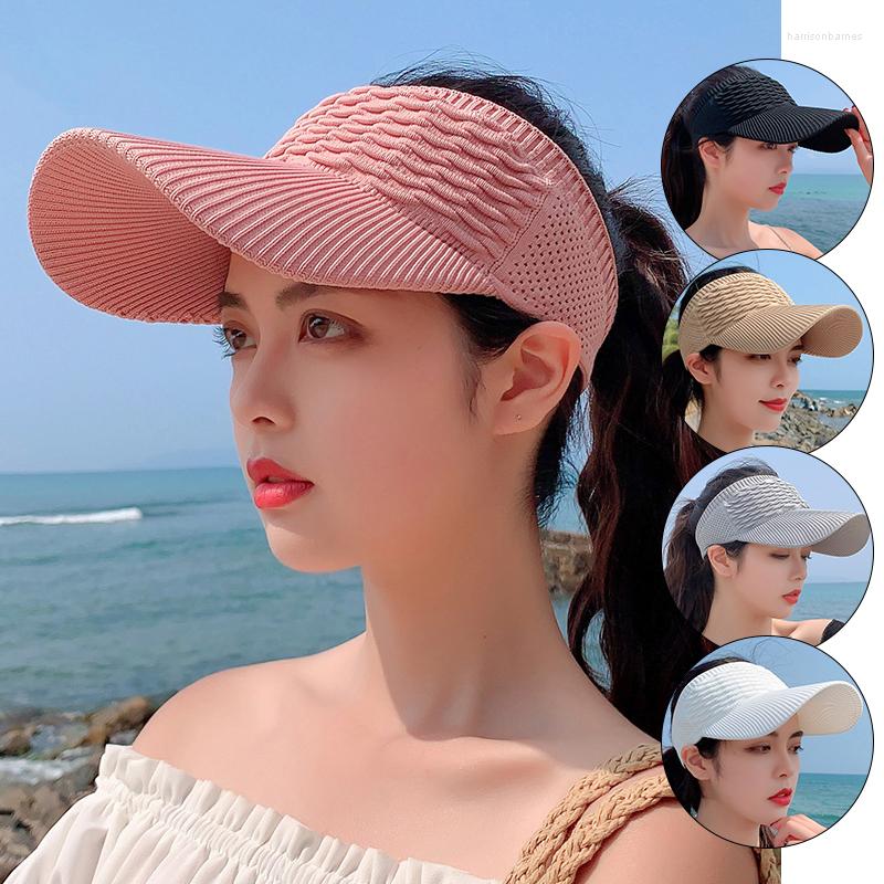Berets Breathable Outdoor Elastic Baseball Caps Female Stylish Solid Color Empty Top Hat Sports Cycling Sun Protection Visors Hats, White
Berets Breathable Outdoor Elastic Baseball Caps Female Stylish Solid Color Empty Top Hat Sports Cycling Sun Protection Visors Hats, White