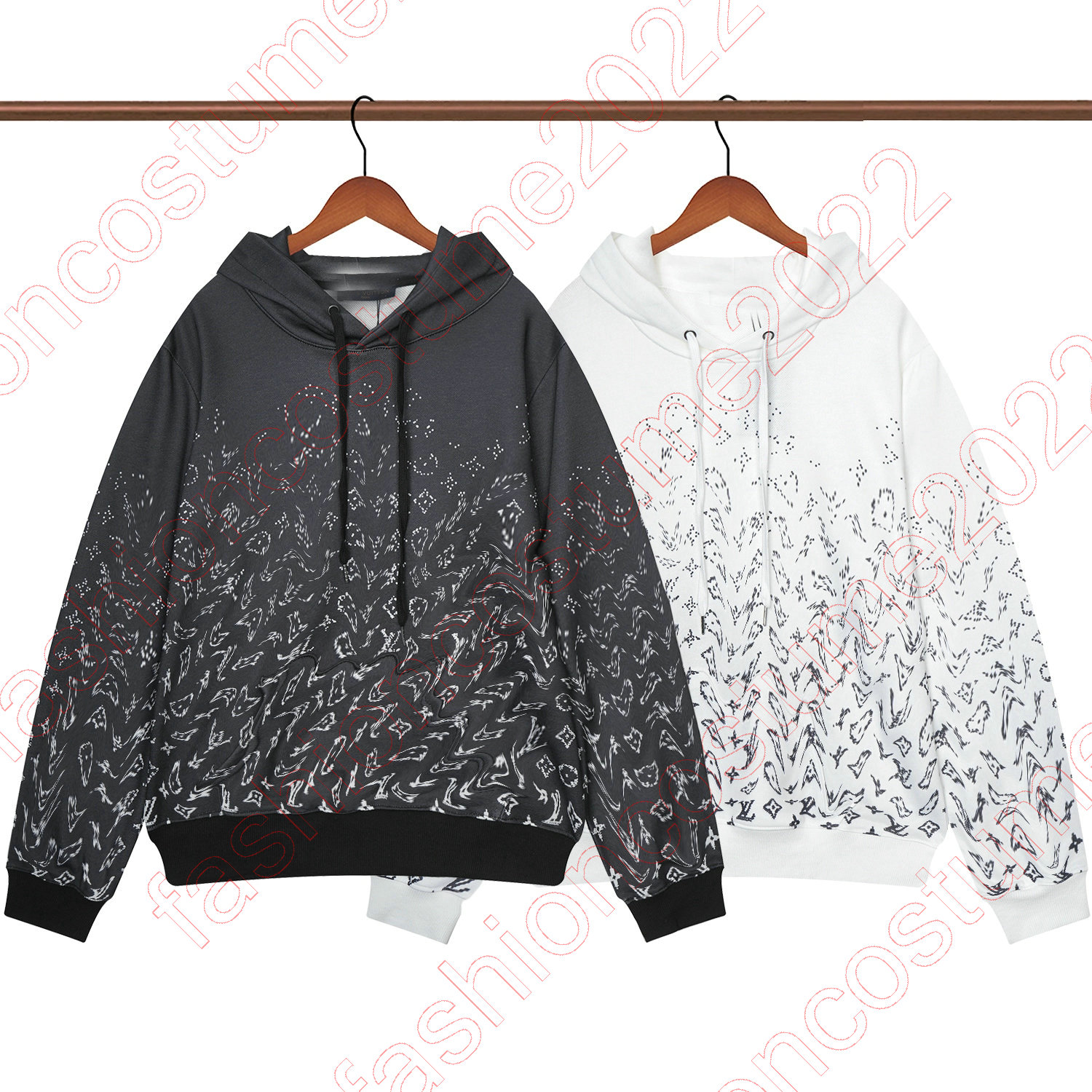 Monogrames Gradient Hoodie With Hat Hoodies Women Retro High Street All-match Loose Casual Lazy Warm Thicker Front Pockets Letter Printing Sweatshirts Teen 2099
Monogrames Gradient Hoodie With Hat Hoodies Women Retro High Street All-match Loose Casual Lazy Warm Thicker Front Pockets Letter Printing Sweatshirts Teen 2099