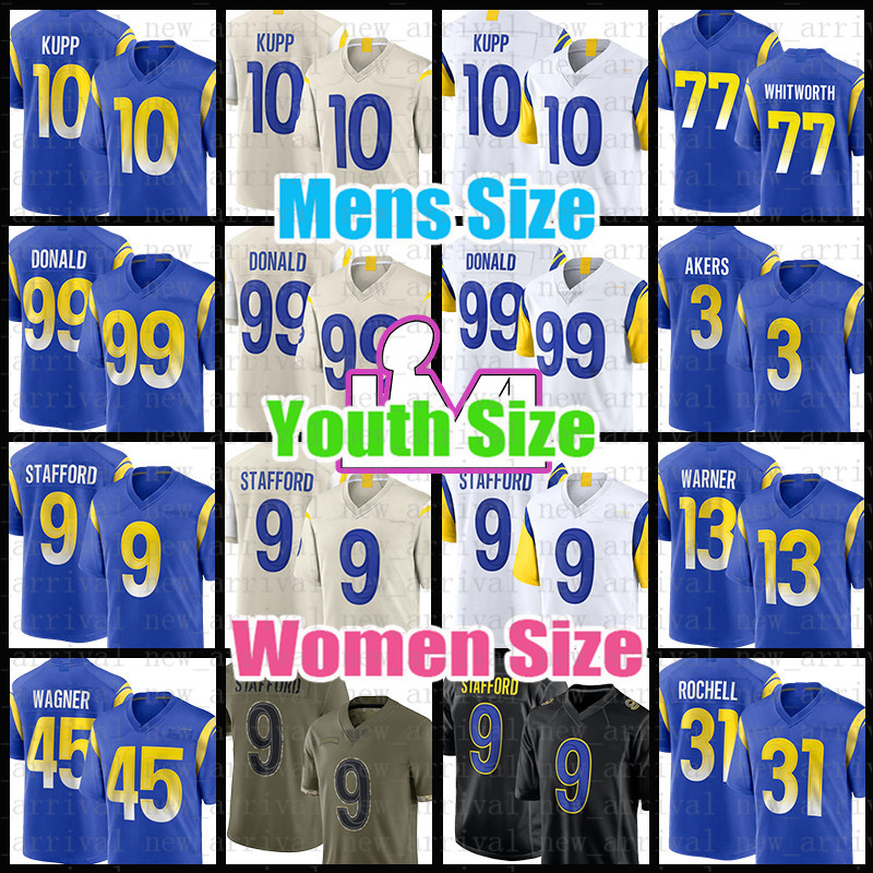Jalen Ramsey Matthew Stafford Football Jersey 10 Cooper Kupp Aaron Donald Cam Akers Terrell Burgess Wolford Matt Gay Greg Gaines Los Angeles Rams Andrew Whitworth, 2021 mens-gy
Jalen Ramsey Matthew Stafford Football Jersey 10 Cooper Kupp Aaron Donald Cam Akers Terrell Burgess Wolford Matt Gay Greg Gaines Los Angeles Rams Andrew Whitworth, 2021 mens-gy