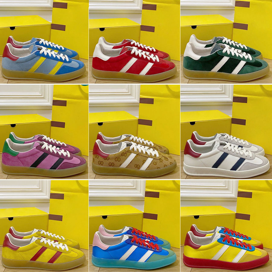 Top Designer Shoes Men's Women's Sneakers Fashion Casual Velvet Splicing Retro Sneakers Blue Silk Green Joint Embroidered Letters Canvas Outdoor Size 35-45 with Box, Split
Top Designer Shoes Men's Women's Sneakers Fashion Casual Velvet Splicing Retro Sneakers Blue Silk Green Joint Embroidered Letters Canvas Outdoor Size 35-45 with Box, Split