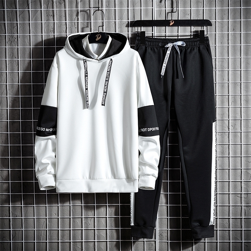 Men's Tracksuits Casual Tracksuit Men Hooded Sweatshirt Outfit Spring Autumn Mens Sets Sportswear Male HoodiePants 2PCS Jogging Sports Suit 220930, 738black
Men's Tracksuits Casual Tracksuit Men Hooded Sweatshirt Outfit Spring Autumn Mens Sets Sportswear Male HoodiePants 2PCS Jogging Sports Suit 220930, 738black