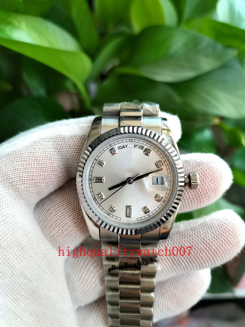 Original Box File high-quality Watch New Version Unisex 36mm Silver Dial 118239 228239 ETA 2813Movement Automatic Movement Mens Watch Watches
Original Box File high-quality Watch New Version Unisex 36mm Silver Dial 118239 228239 ETA 2813Movement Automatic Movement Mens Watch Watches