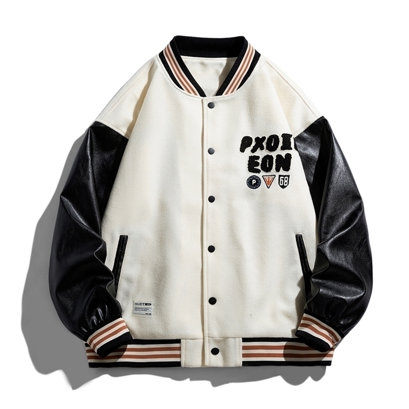 Mens Jackets Supuscreat American Letter Towel Embroidered Coat Y2K Street Hiphop Retro Baseball Couple Casual Plus Size 220930, Beige
Mens Jackets Supuscreat American Letter Towel Embroidered Coat Y2K Street Hiphop Retro Baseball Couple Casual Plus Size 220930, Beige