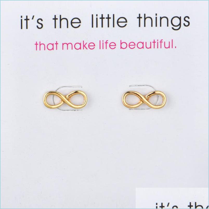 Stud Infinite Love Earrings Alloy Exquisite Gold Sier Colors Stud Womens Eight Word Charming Card Jewelry Gifts For Girls Dro Lulubaby Dhepj
Stud Infinite Love Earrings Alloy Exquisite Gold Sier Colors Stud Womens Eight Word Charming Card Jewelry Gifts For Girls Dro Lulubaby Dhepj
