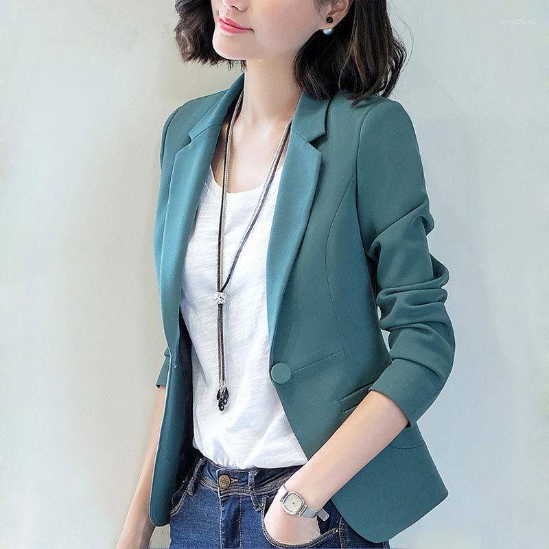 Women's Suits Short Style Women's Blazers Coats Korean Fashion Solid Blazer Feminino 2022 Autumn Single Button Slim-fit Women Jackets, White
Women's Suits Short Style Women's Blazers Coats Korean Fashion Solid Blazer Feminino 2022 Autumn Single Button Slim-fit Women Jackets, White
