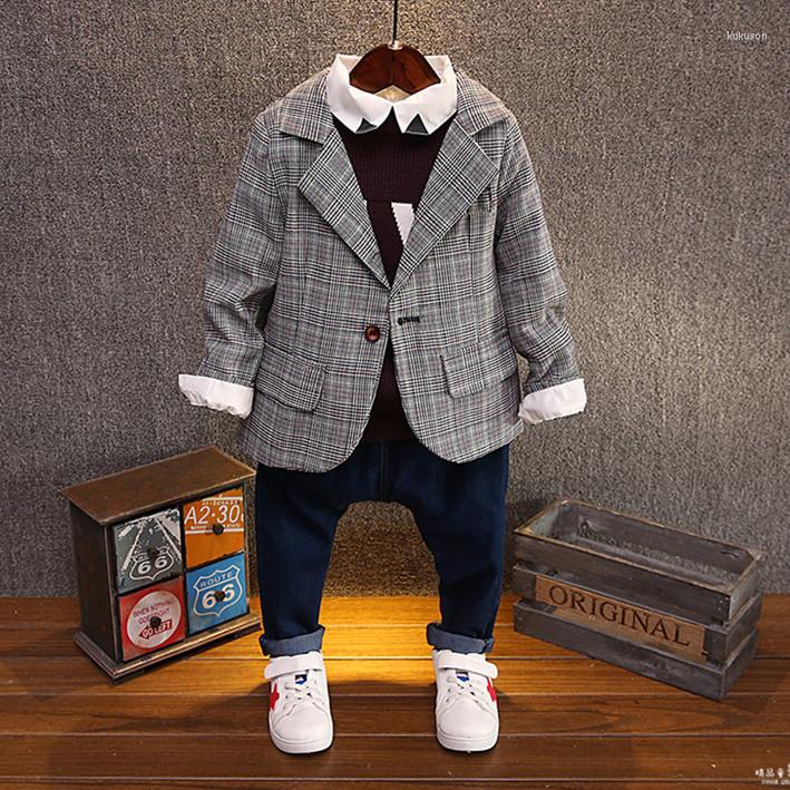 Jackets 2022 Spring Autumn Boys Casual Plaid Formal Suit Jacket Children's Clothing Outerwear 2-7 Yrs Old Male Kids Handsome Blazer X73, Gray
Jackets 2022 Spring Autumn Boys Casual Plaid Formal Suit Jacket Children's Clothing Outerwear 2-7 Yrs Old Male Kids Handsome Blazer X73, Gray