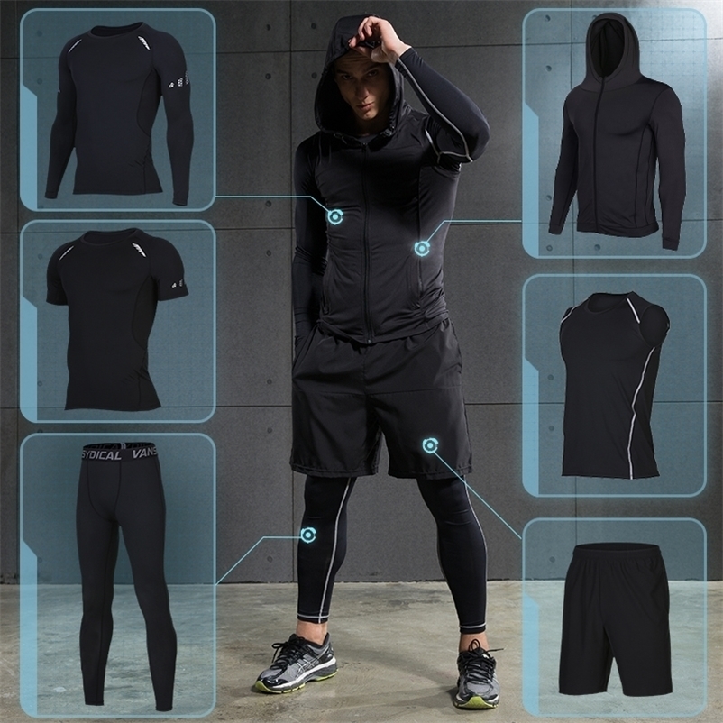 Men's Tracksuits Men Compression Sportswear Suits Gym Tights Training Clothes Workout Jogging Sports Set Running Tracksuit Quick Dry Plus Size 220930, 1 piece black pants
Men's Tracksuits Men Compression Sportswear Suits Gym Tights Training Clothes Workout Jogging Sports Set Running Tracksuit Quick Dry Plus Size 220930, 1 piece black pants