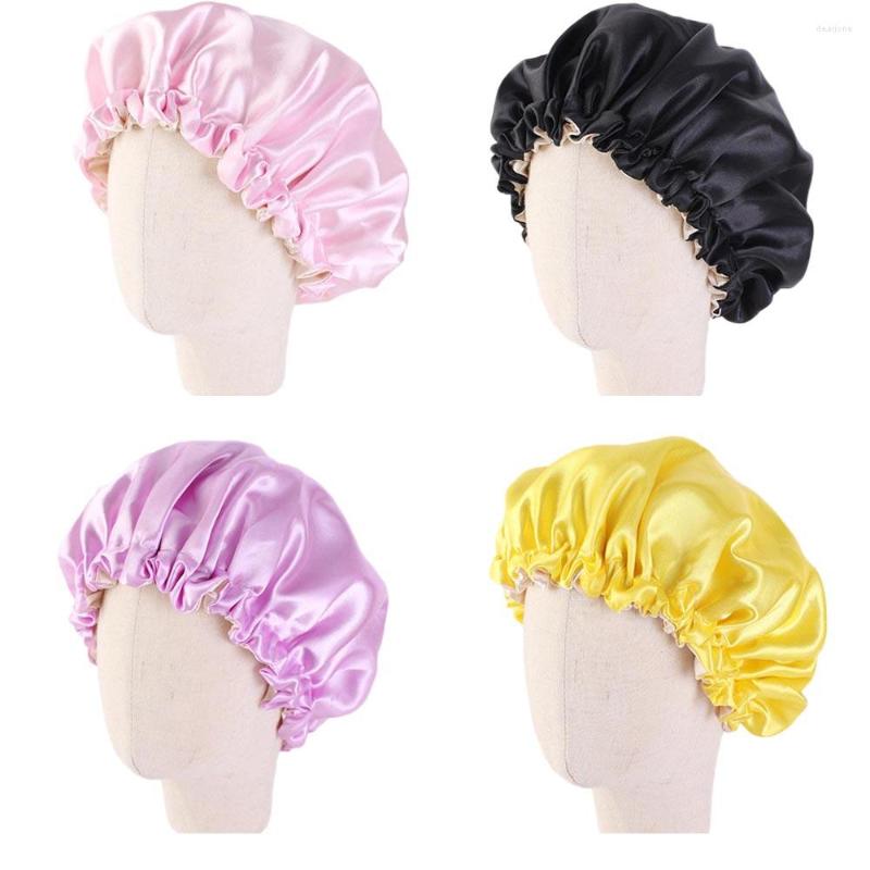 Hats Kids Satin Night Sleep Reversible Bonnet Cap Double Layer Adjustable Turban Chemo Hat Girl's Elastic Band Solid Color, 05 pink
Hats Kids Satin Night Sleep Reversible Bonnet Cap Double Layer Adjustable Turban Chemo Hat Girl's Elastic Band Solid Color, 05 pink