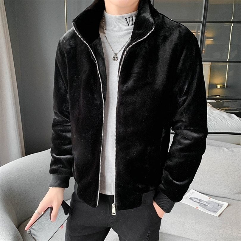 Mens Fur Faux Fur Autumn Winter Mens Short Faux Mink Fleece Jacket High Quality Warm Thick Wool Coat Stand Collar Casual Slim Men Clothing 2201006, Black
Mens Fur Faux Fur Autumn Winter Mens Short Faux Mink Fleece Jacket High Quality Warm Thick Wool Coat Stand Collar Casual Slim Men Clothing 2201006, Black