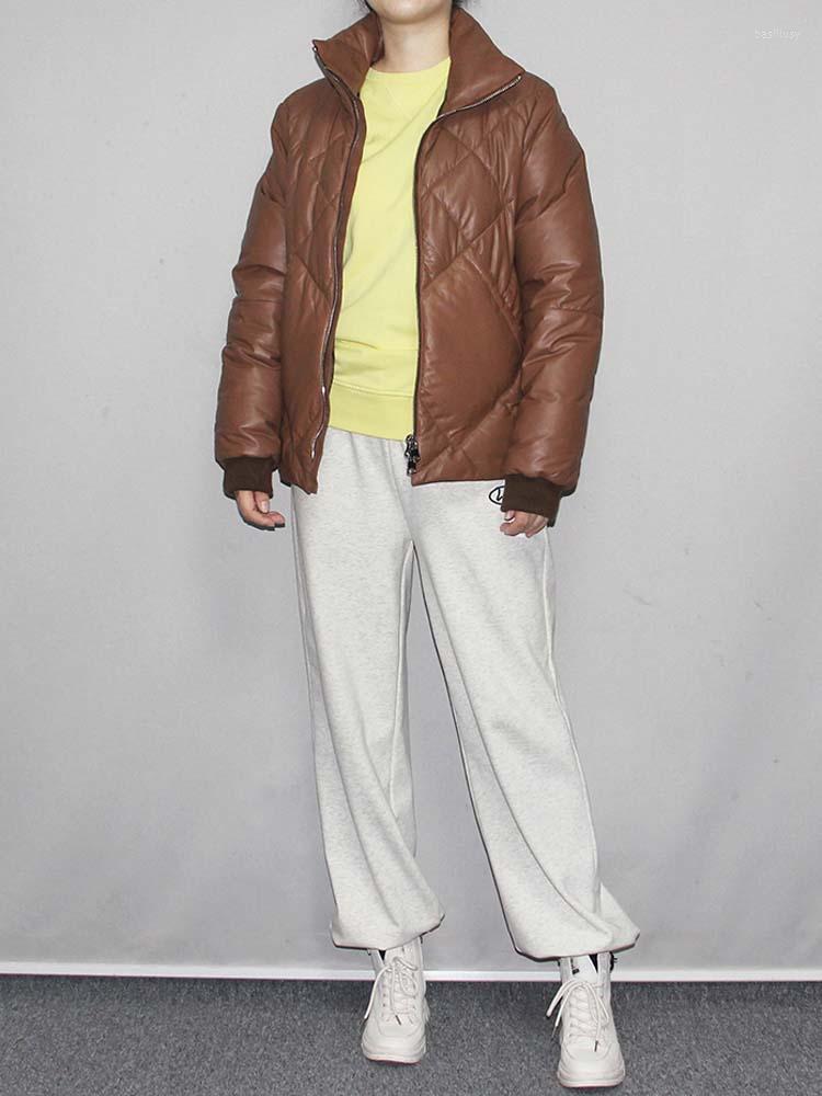 Women's Leather 2022 Women's Jacket Duck Down Coat Genuine Sheepskin Lambskin Parkas For Female Winter Clothing Brown Plus Sized XXXXL, Khaki
Women's Leather 2022 Women's Jacket Duck Down Coat Genuine Sheepskin Lambskin Parkas For Female Winter Clothing Brown Plus Sized XXXXL, Khaki