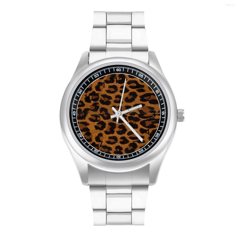 Wristwatches Leopard Quartz Watch Animal Skin Print Exclusive Boy Wrist Design Stainless Outdoor Affordable Wristwatch, Style
Wristwatches Leopard Quartz Watch Animal Skin Print Exclusive Boy Wrist Design Stainless Outdoor Affordable Wristwatch, Style
