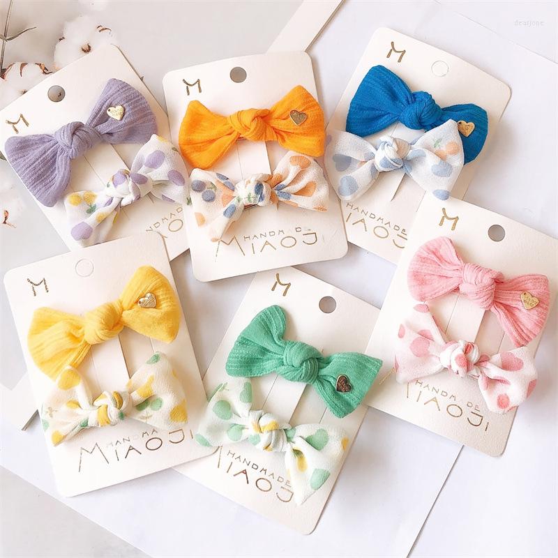 Hair Accessories 2 Pcs Korean Sweet Girl Simple Small Fresh Fabric Bow Duckbill Clip Headwear Fashion Children's Hairpins
Hair Accessories 2 Pcs Korean Sweet Girl Simple Small Fresh Fabric Bow Duckbill Clip Headwear Fashion Children's Hairpins