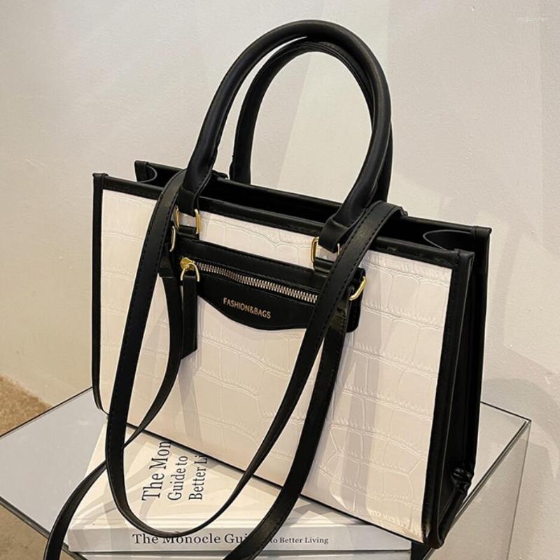 Evening Bags Crocodile Pattern Commuter Large Tote Bag PU Leather Women's Designer Handbag Shoulder Messenger, Black
Evening Bags Crocodile Pattern Commuter Large Tote Bag PU Leather Women's Designer Handbag Shoulder Messenger, Black