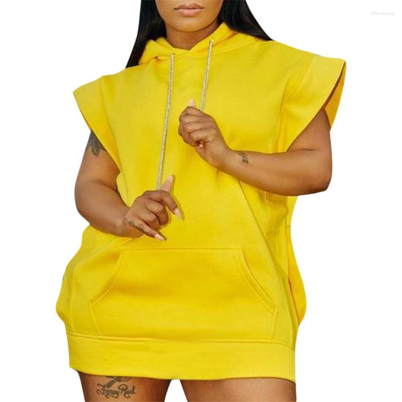 Women' Hoodies Fashion Sweatshirts Sleeveless Pure Color Loose Fit Drawstring Front Pockets Hooded Spring Autumn, Yellow
Women' Hoodies Fashion Sweatshirts Sleeveless Pure Color Loose Fit Drawstring Front Pockets Hooded Spring Autumn, Yellow