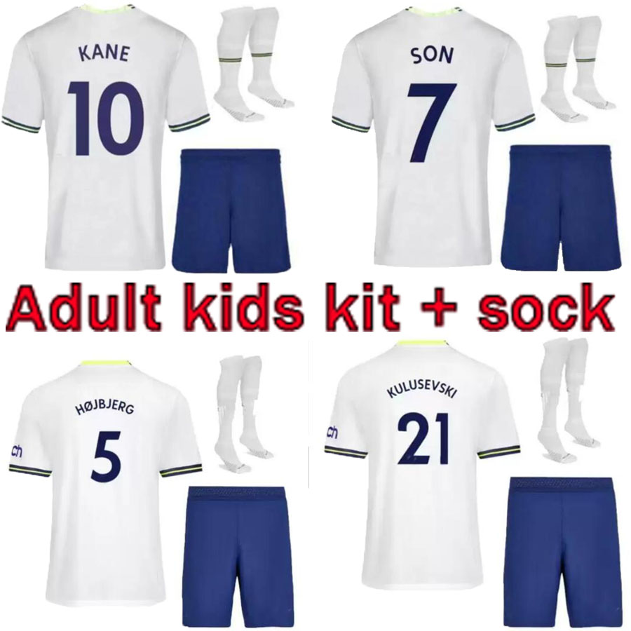 22 23 SON RICHARLISON Soccer Jersey KULUSEVSKI HOJBJERG LUCAS ROMERO Tottenham Football kit shirt SPURS Third tops Men kids sets, Black
22 23 SON RICHARLISON Soccer Jersey KULUSEVSKI HOJBJERG LUCAS ROMERO Tottenham Football kit shirt SPURS Third tops Men kids sets, Black