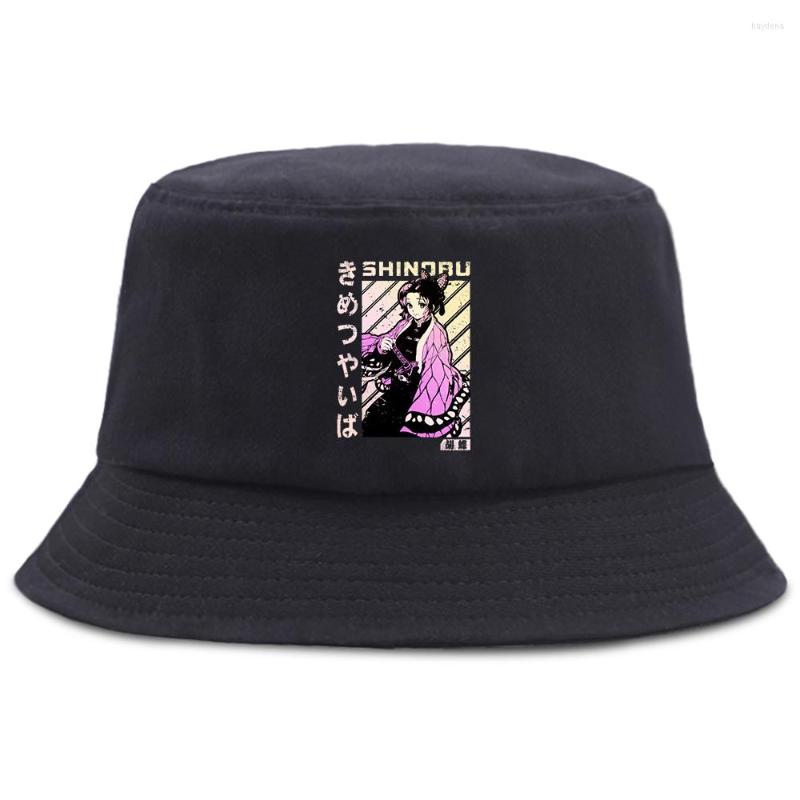Berets Mens Caps Unisex Shinobu Kawaii Japanese Anime Print Cotton Fashion Manga Panama Hat Women Harajuku Foldable Fishing Bucket Hats, Beige
Berets Mens Caps Unisex Shinobu Kawaii Japanese Anime Print Cotton Fashion Manga Panama Hat Women Harajuku Foldable Fishing Bucket Hats, Beige