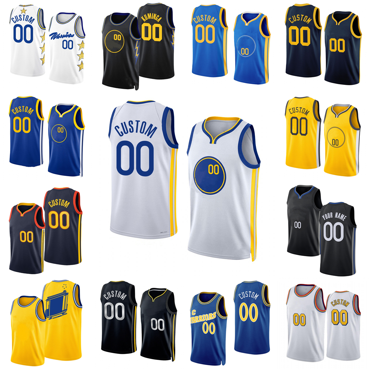 Custom Printed 2022-23 New Season Basketball Jerseys 00 Jonathan Kuminga 4 Moses Moody 3 Poole 1 JaMychal Green 5 Kevon Looney 2 Ryan Rollins 61 Pat Spencer 9 Iguodala, Printed (with team logo)
Custom Printed 2022-23 New Season Basketball Jerseys 00 Jonathan Kuminga 4 Moses Moody 3 Poole 1 JaMychal Green 5 Kevon Looney 2 Ryan Rollins 61 Pat Spencer 9 Iguodala, Printed (with team logo)