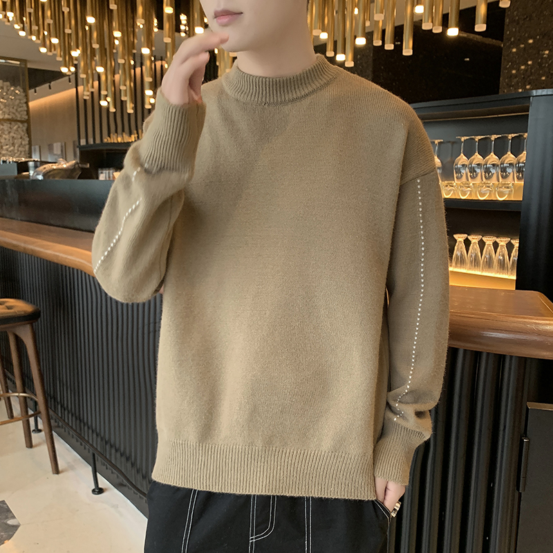 Men's Autumn Winter Clothes Pure Color Sweaters Men Fashion Clothing Crewneck Knitted Sweaters Outwear, Blue
Men's Autumn Winter Clothes Pure Color Sweaters Men Fashion Clothing Crewneck Knitted Sweaters Outwear, Blue