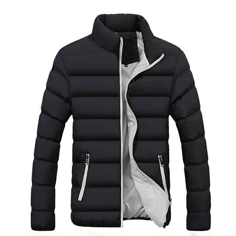 Mens Down Parkas Thick Men Warm Parka Jackets Winter Casual Mens Outwear Coats Solid Stand Collar Male Windbreak Cotton Padded Down Jacket 2201006, Black red
Mens Down Parkas Thick Men Warm Parka Jackets Winter Casual Mens Outwear Coats Solid Stand Collar Male Windbreak Cotton Padded Down Jacket 2201006, Black red
