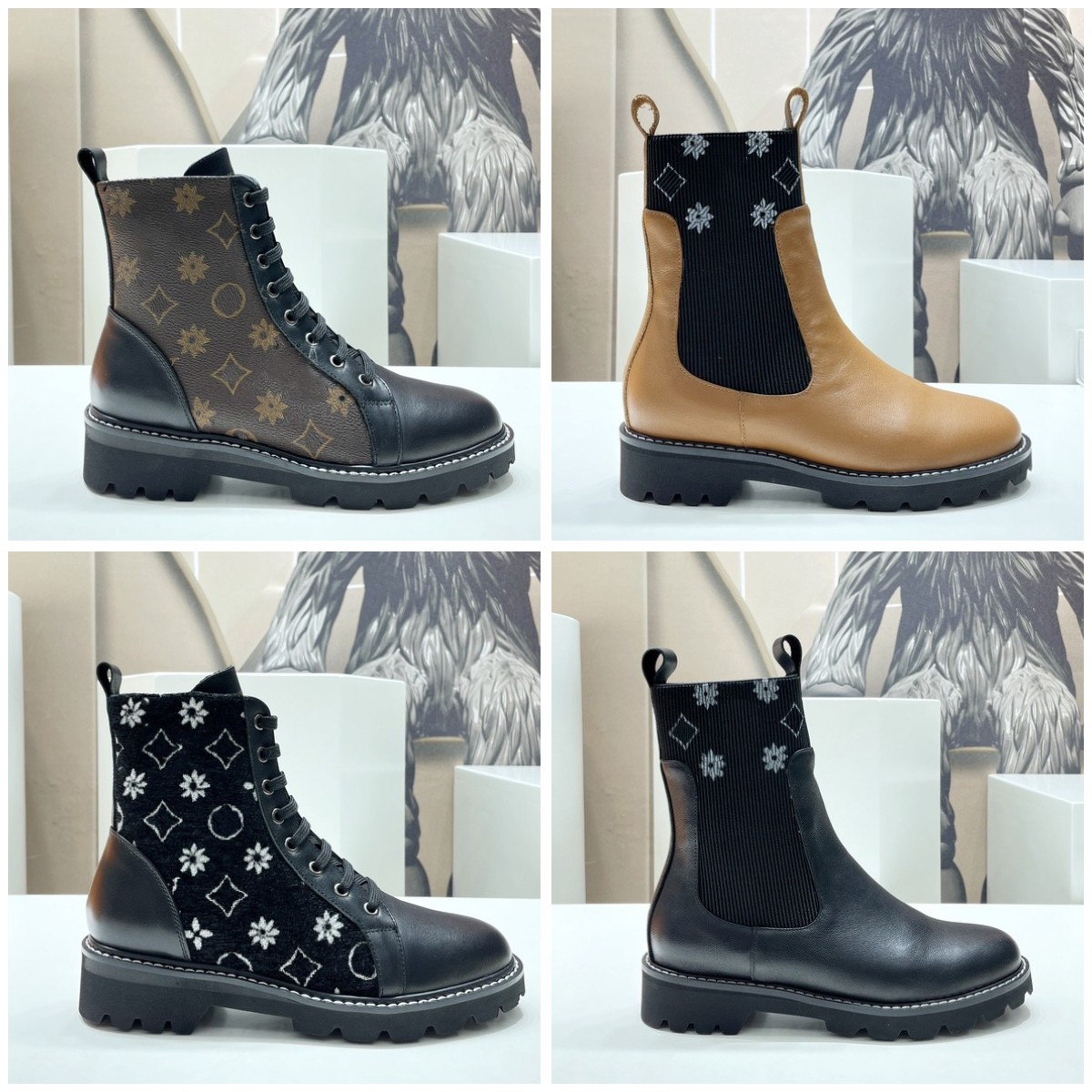 BEAUBOURG Ankle boots Women Shoes Fashion Ladies Girls Silk Cowhide Leather Winter Outdoor High Top Womens Flat Boot 2022, Color 5
BEAUBOURG Ankle boots Women Shoes Fashion Ladies Girls Silk Cowhide Leather Winter Outdoor High Top Womens Flat Boot 2022, Color 5