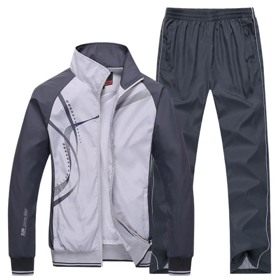 Men's Tracksuits Tracksuit Men Plus Size 4XL Spring Autumn Two Piece Clothing Sets Casual Track Suit Sportswear Sweatsuits 221006
