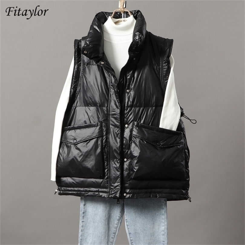 Womens Down Parkas Winter Ultra Light Loose Vest Jacket Women 90% White Duck Down Stand Collar Coat Hem Retractable Solid Color Vest 220930, Beige
Womens Down Parkas Winter Ultra Light Loose Vest Jacket Women 90% White Duck Down Stand Collar Coat Hem Retractable Solid Color Vest 220930, Beige