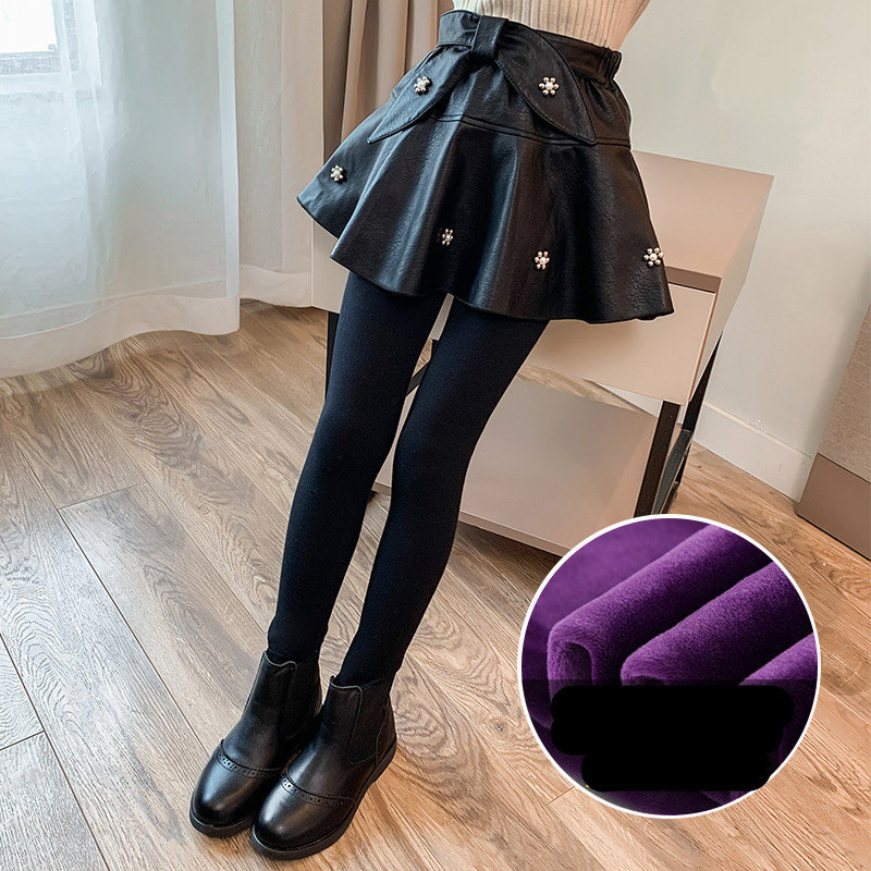 Leggings Tights Kids Girls Black Legging Skirt Pants Fall Winter Pantskirt with Pearl Children s Faux Leather Skirt Cotton Outfits 221006
Leggings Tights Kids Girls Black Legging Skirt Pants Fall Winter Pantskirt with Pearl Children s Faux Leather Skirt Cotton Outfits 221006