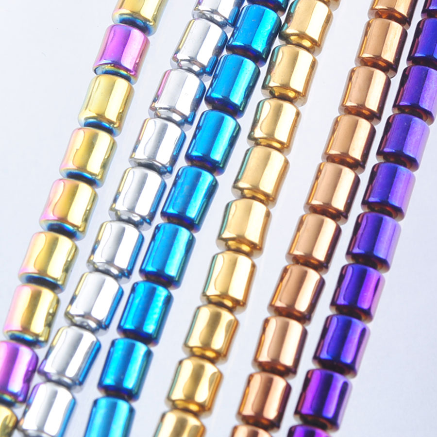 No Magnetic Materials Hematite Column Loose Beads Spacer 4x5mm For Necklace Pendant Bracelets Jewelry Making Handicrafts BL312
No Magnetic Materials Hematite Column Loose Beads Spacer 4x5mm For Necklace Pendant Bracelets Jewelry Making Handicrafts BL312
