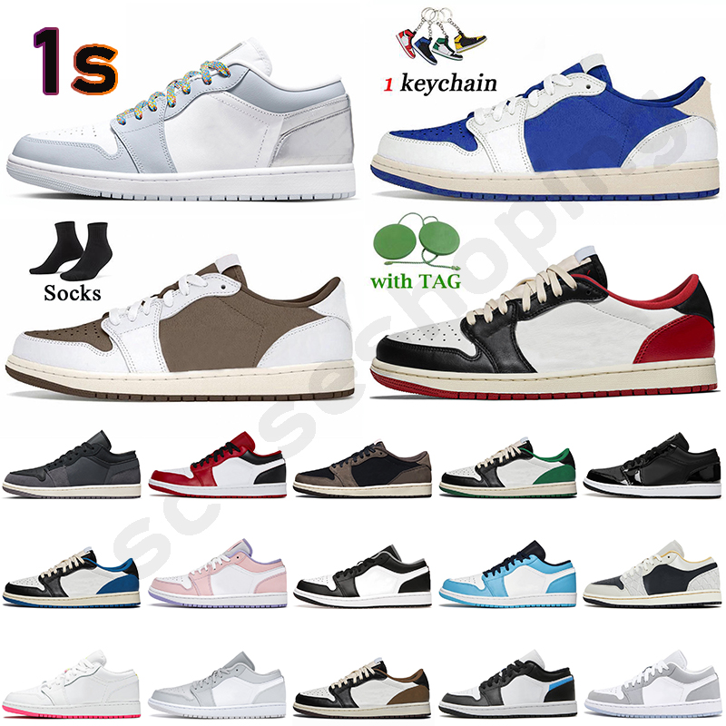 New Fashion Jumpman 1 Low Basketball Shoes 1s Carbon Fiber All-Star Tear Away Silver Craft Inside Out Black Toe Olive Beaded UNC Wolf Grey Women Mens Trainers Sneakers, B48 low court purple 36-46
New Fashion Jumpman 1 Low Basketball Shoes 1s Carbon Fiber All-Star Tear Away Silver Craft Inside Out Black Toe Olive Beaded UNC Wolf Grey Women Mens Trainers Sneakers, B48 low court purple 36-46