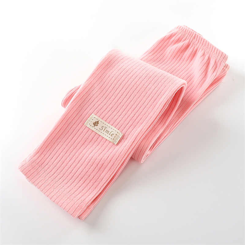 Trousers 29T Kids Pants Autumn Big Pp Cotton Leggings for Girls Baby Bow Stripe Long Trousers Fashion Children girl Princess Legging 2201006