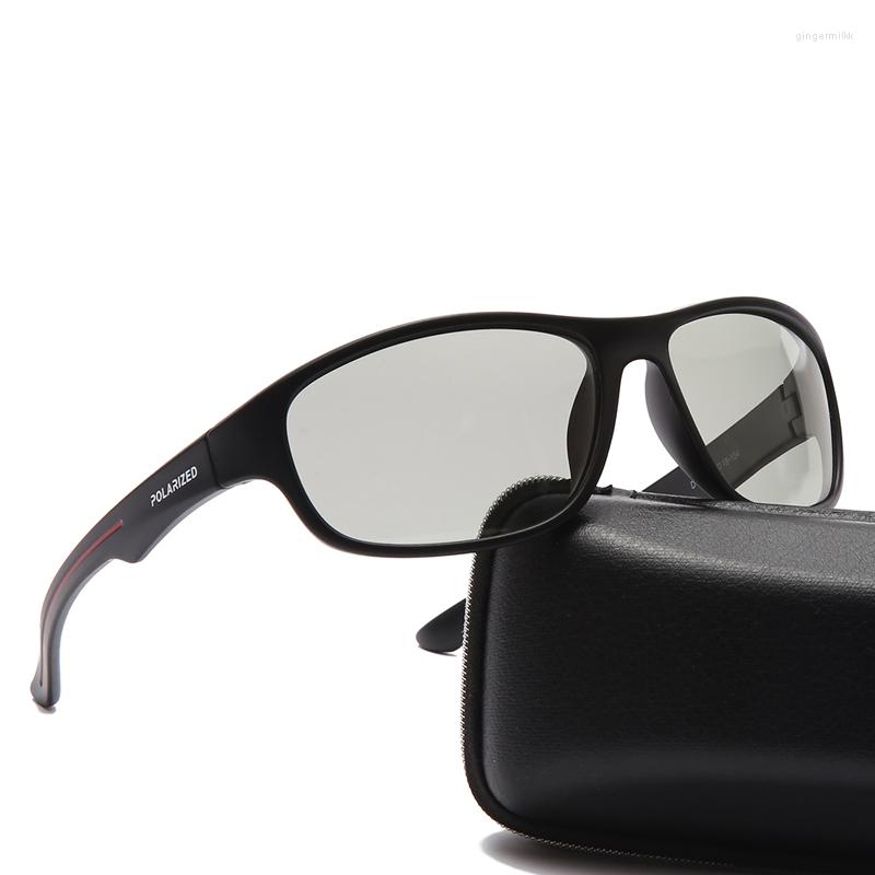 Sunglasses Pochromic Men Polarized Driving Glasses Male Change Color Sun Vision Night Polaroid Driver's Eyewear UV400
Sunglasses Pochromic Men Polarized Driving Glasses Male Change Color Sun Vision Night Polaroid Driver's Eyewear UV400