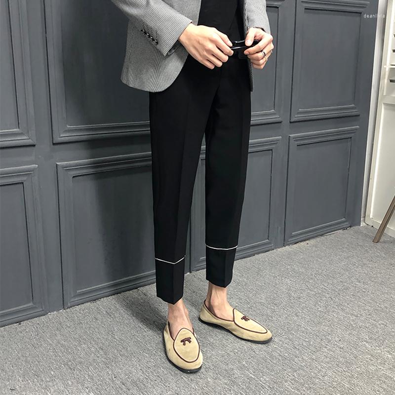 Men's Suits 2022 Brand Men's Spring Autumn Casual Pants Handsome Breathable Men Solid Business Long Straight Full Length Trousers B161, 009 black
Men's Suits 2022 Brand Men's Spring Autumn Casual Pants Handsome Breathable Men Solid Business Long Straight Full Length Trousers B161, 009 black