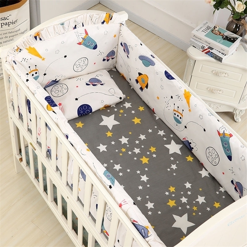 Bed Rails Universal Baby Bedding Cotton Infant Pillow Cartoon Pattern borns Crib Bumpers Cushion Cotton Baby Bed Sheet 6 Pieces/Set 221006
Bed Rails Universal Baby Bedding Cotton Infant Pillow Cartoon Pattern borns Crib Bumpers Cushion Cotton Baby Bed Sheet 6 Pieces/Set 221006