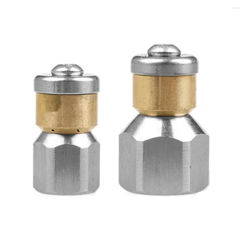 Lance G 1/4 3/8 Female Rotating Sewer Jetter Nozzle 3 Rear Jets Pressure Washer Drain Cleaning Accessories
Lance G 1/4 3/8 Female Rotating Sewer Jetter Nozzle 3 Rear Jets Pressure Washer Drain Cleaning Accessories