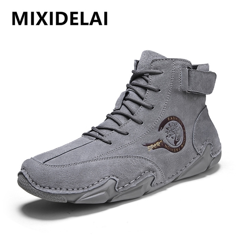 Boots Big Size Mens Breathable Genuine Leather Soft Sole Comfortable Ankle Outdoor Casual Shoes 220930, Sand color 37
Boots Big Size Mens Breathable Genuine Leather Soft Sole Comfortable Ankle Outdoor Casual Shoes 220930, Sand color 37