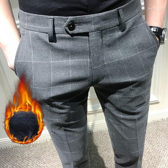 Men's Suits Autumn And Winter Suit Pants Men's Slim Fit Thick Trousers Straight Office Korean Business Casual Male Dress 2023 S15, Black
Men's Suits Autumn And Winter Suit Pants Men's Slim Fit Thick Trousers Straight Office Korean Business Casual Male Dress 2023 S15, Black