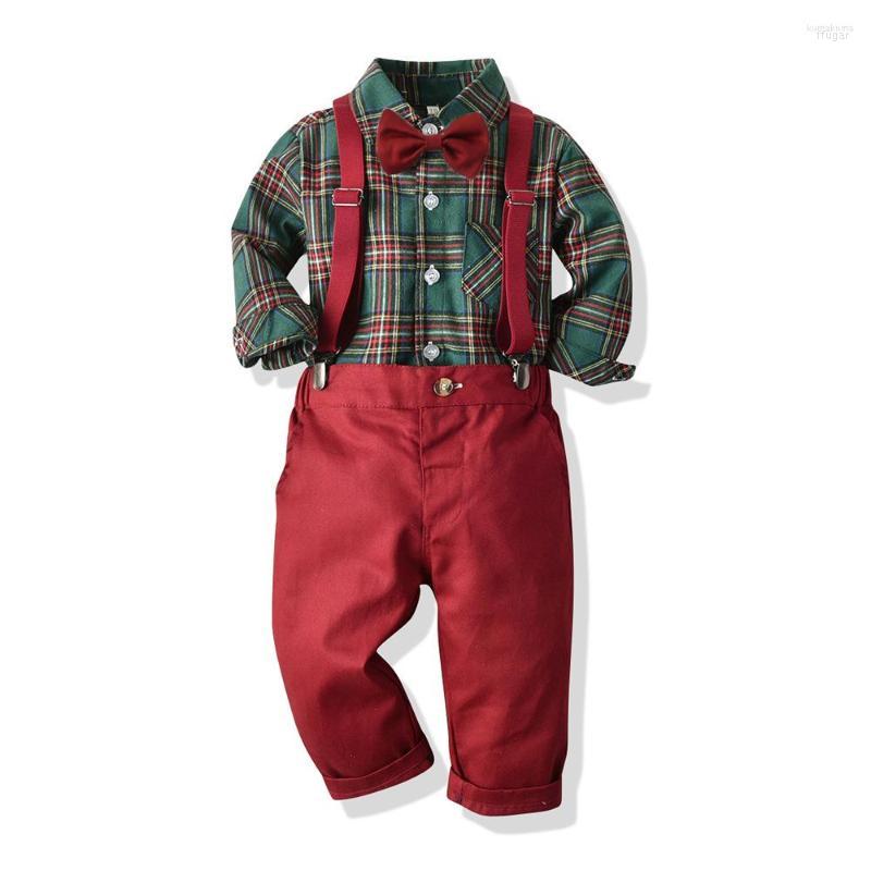Clothing Sets Top And Toddler Boys Set Autumn Winter Children Formal Shirt Tops Suspender Pants 2PCS Suit Kids Christmas Outfits, Red
Clothing Sets Top And Toddler Boys Set Autumn Winter Children Formal Shirt Tops Suspender Pants 2PCS Suit Kids Christmas Outfits, Red