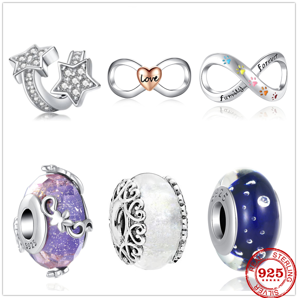 925 Silver Fit Pandora Charm 925 Bracelet Glass beads Pendant DIY fine Love charms set Pendant DIY Fine Beads Jewelry
925 Silver Fit Pandora Charm 925 Bracelet Glass beads Pendant DIY fine Love charms set Pendant DIY Fine Beads Jewelry